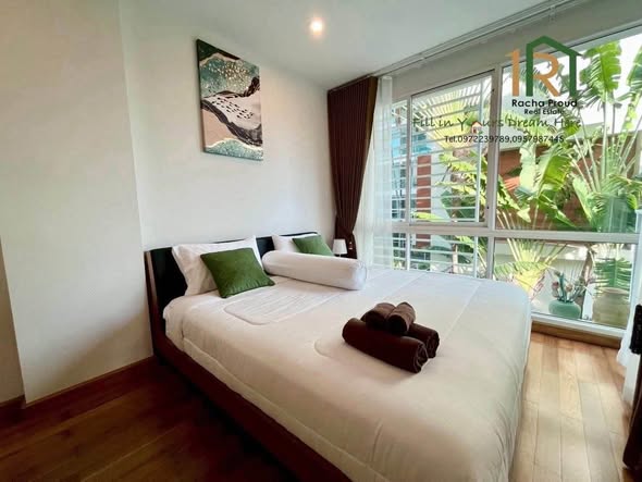 bedroom of The Breeze Condominium Takeib beach Huahin