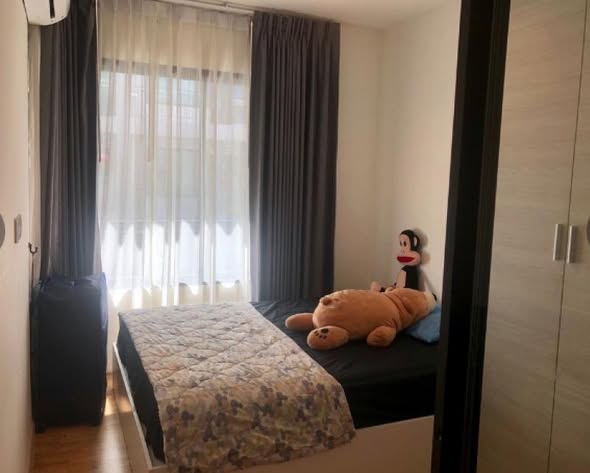bedroom of The Cabana Condo