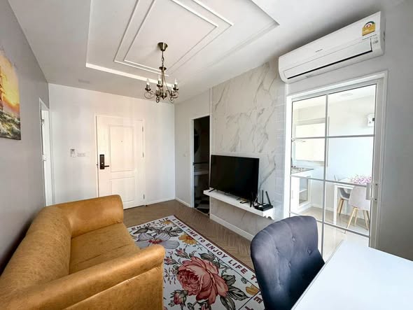living room of THE CANALE condo by mobius