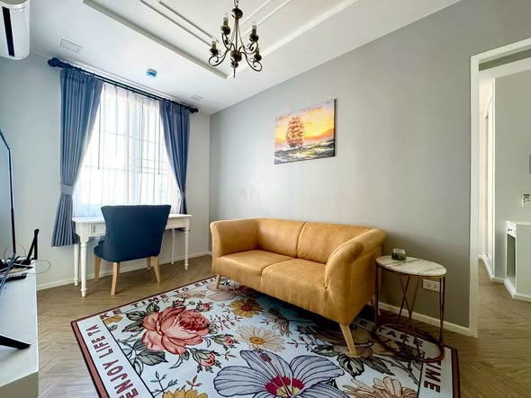living room and bedroom of THE CANALE condo by mobius