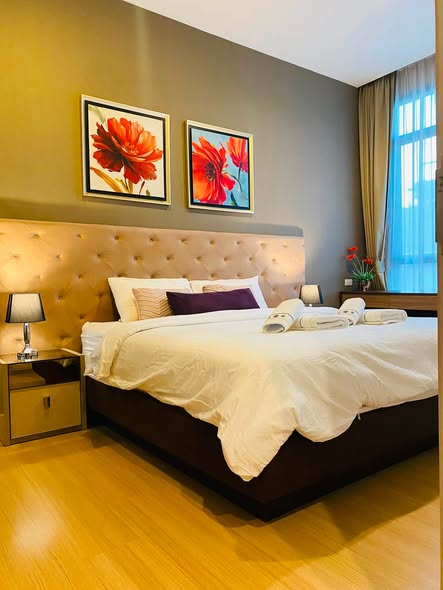 bedroom of The Capital Condo Ekkamai-Thong Lo