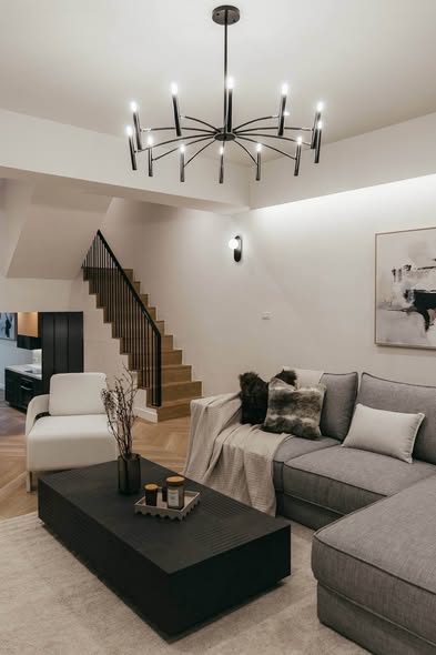 living room of The Capital Condo Ekkamai-Thong Lo
