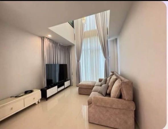 bedroom and living room of The City Ramintra 2 เดอะ ซิตี้ รามอินทรา 2