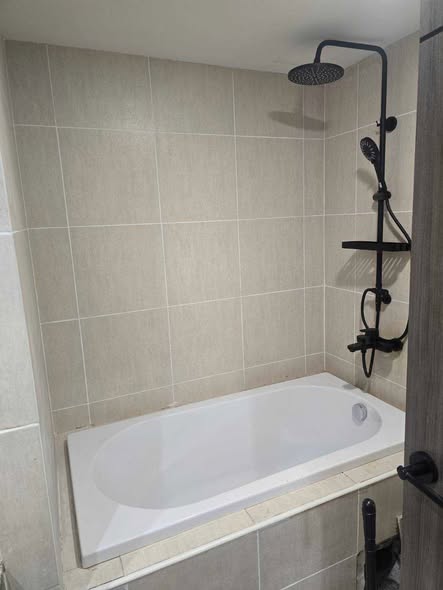 bathroom of The Clover