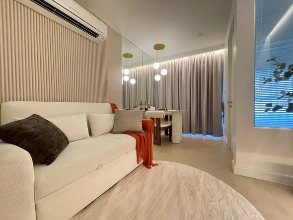 bedroom and living room and room interior of The Clover