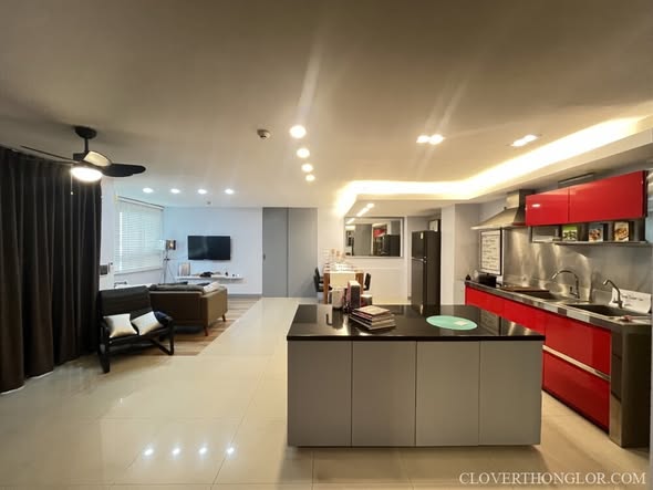 kitchen of The Clover