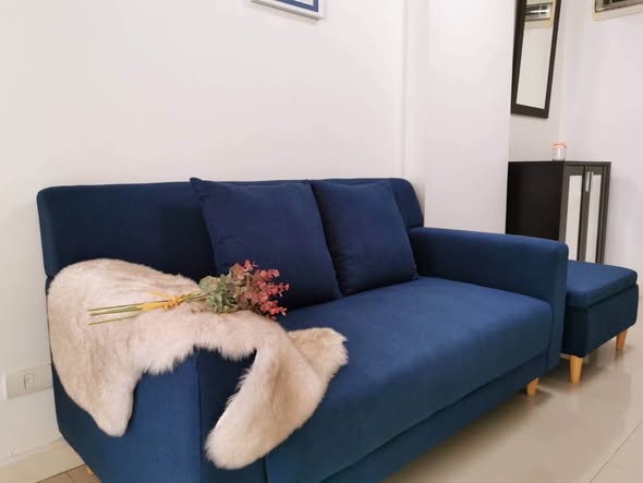 living room of The Clover