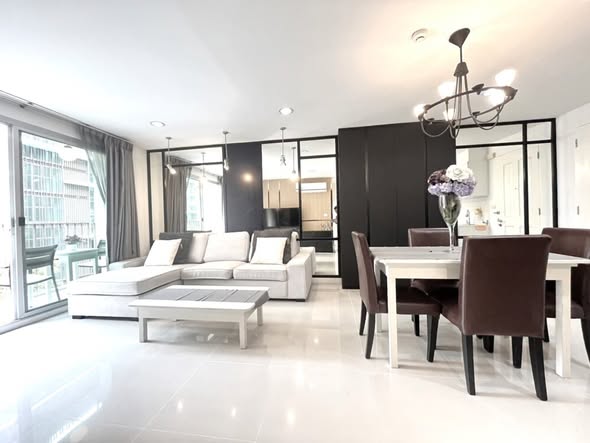 living room of The Clover