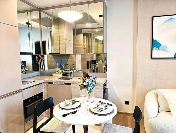living room of The Crest Park Residences