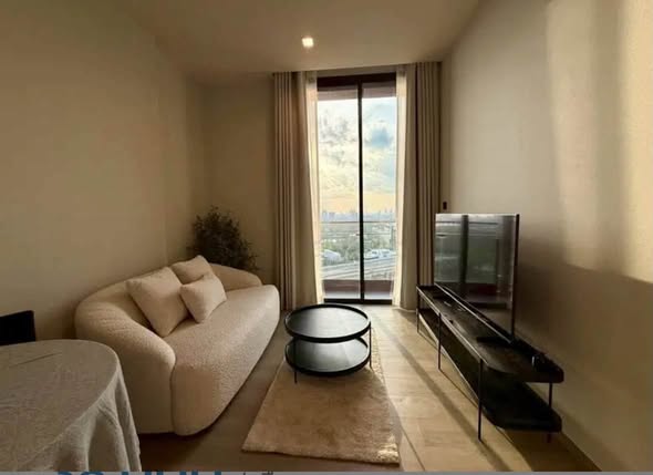 living room and bedroom of The Crest Park Residences