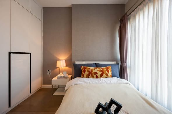 bedroom of The Crest Sukhumvit 34