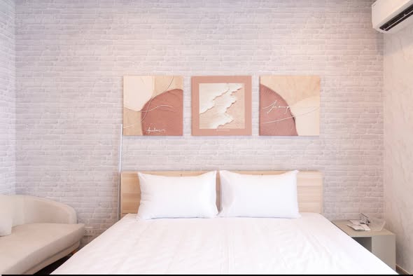 bedroom of THE CROWN Residences