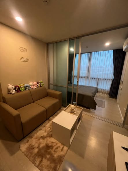 living room and bedroom and room interior of เดอะคิวบ์ นวมินทร์-รามอินทรา The Cube Nawamin-Ramintra