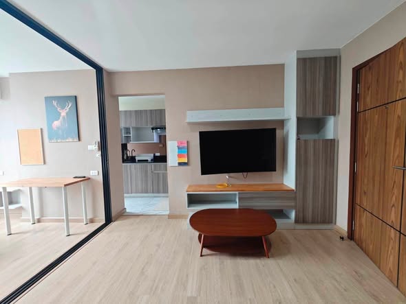 living room and room interior of The Cube Urban Sathon – Chan