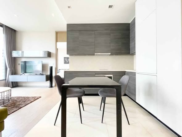 living room and kitchen of THE ESSE ASOKE