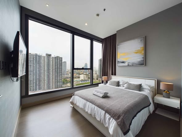 bedroom of THE ESSE at SINGHA COMPLEX