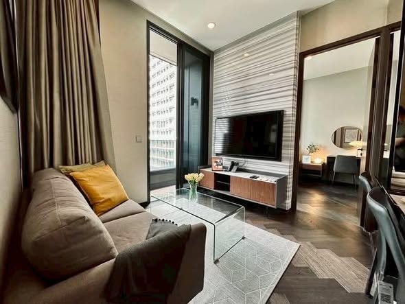 bedroom and living room and room interior of THE ESSE Sukhumvit 36