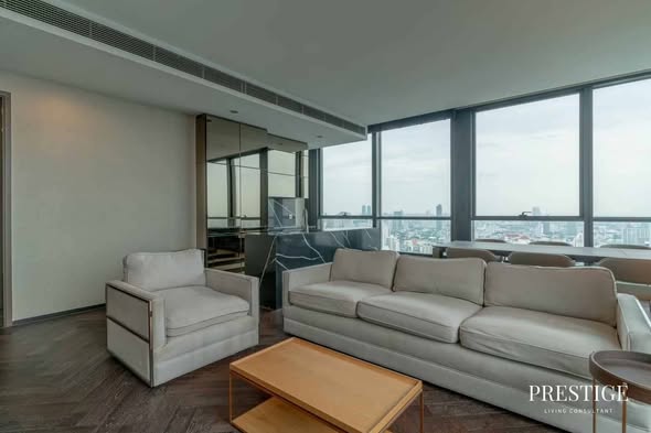 living room of THE ESSE Sukhumvit 36
