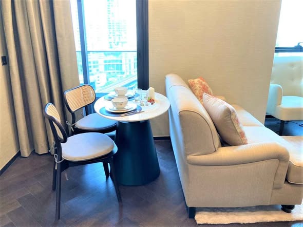 living room of THE ESSE Sukhumvit 36