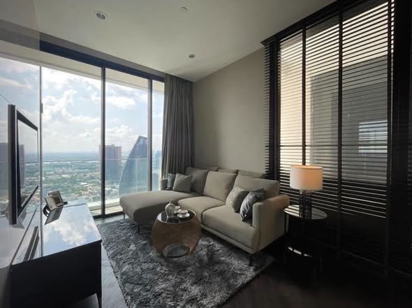 living room of THE ESSE Sukhumvit 36