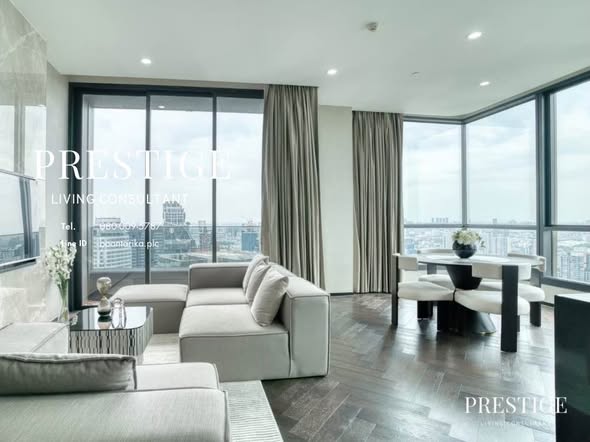 living room of THE ESSE Sukhumvit 36
