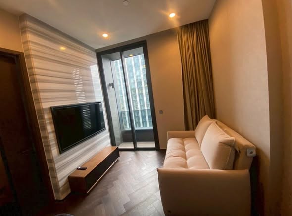 living room and room interior of THE ESSE Sukhumvit 36