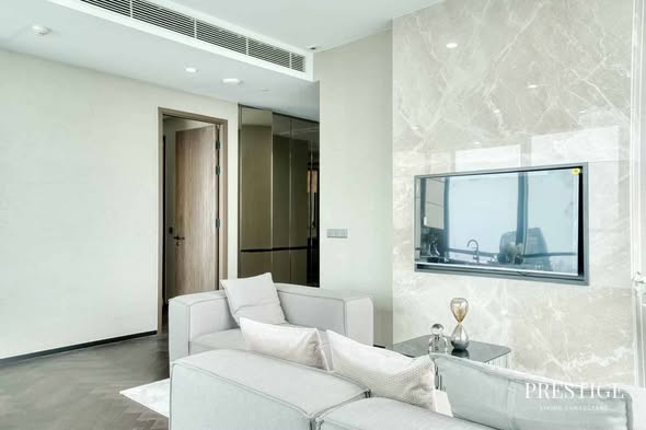 living room and room interior of THE ESSE Sukhumvit 36