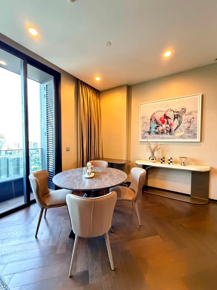 living room and room interior of THE ESSE Sukhumvit 36
