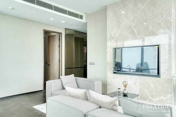 living room and room interior of THE ESSE Sukhumvit 36