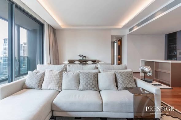 bedroom and living room of The Estelle Phrom Phong