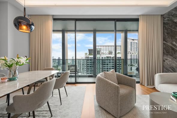 living room of The Estelle Phrom Phong