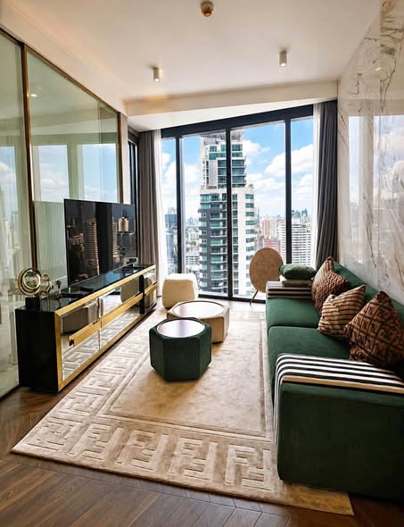 living room of The Estelle Phrom Phong