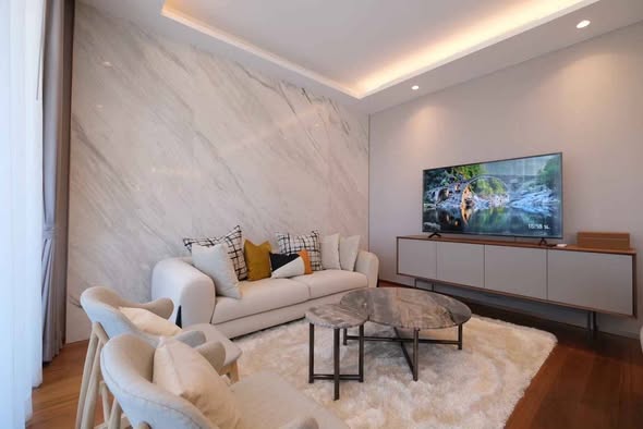 living room of The Estelle Phrom Phong