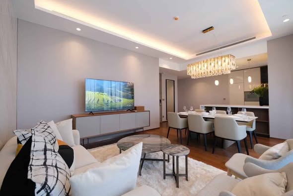 living room of The Estelle Phrom Phong