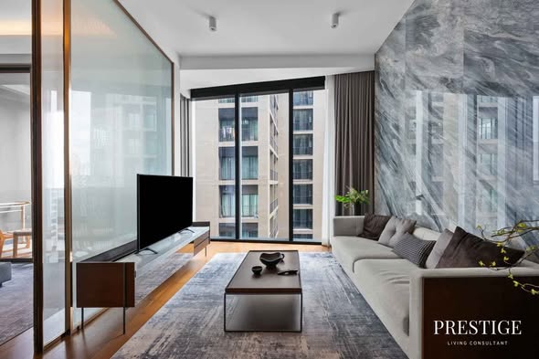 living room of The Estelle Phrom Phong