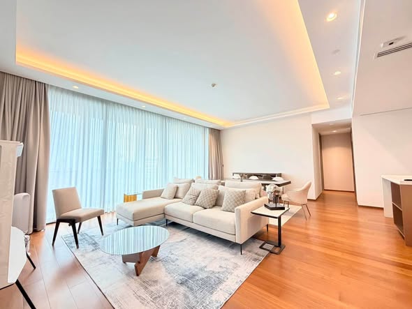 living room and bedroom of The Estelle Phrom Phong