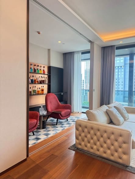 living room and bedroom and room interior of The Estelle Phrom Phong