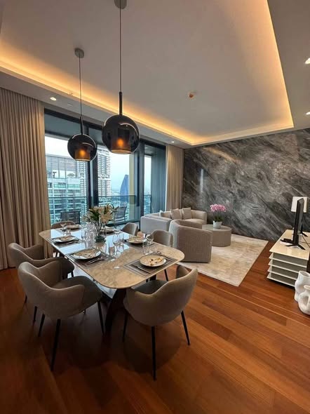 living room and room interior of The Estelle Phrom Phong