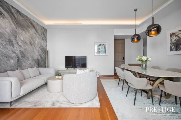 living room and room interior of The Estelle Phrom Phong
