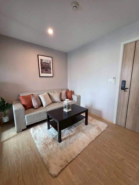 living room and bedroom of The Excel Ratchada 18
