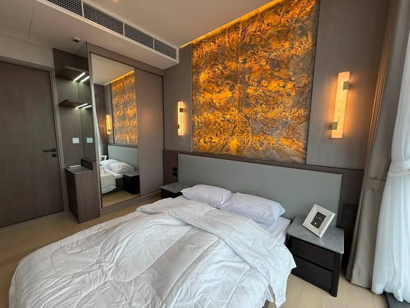 bedroom of THE EXTRO Phayathai-Rangnam