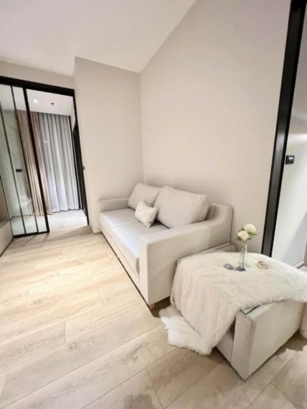 bedroom and living room of The Fine Bangkok