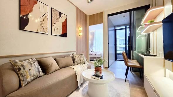 living room of The Fine Bangkok