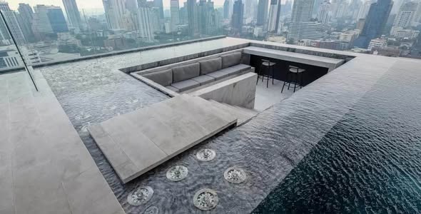 pool of The Fine Bangkok