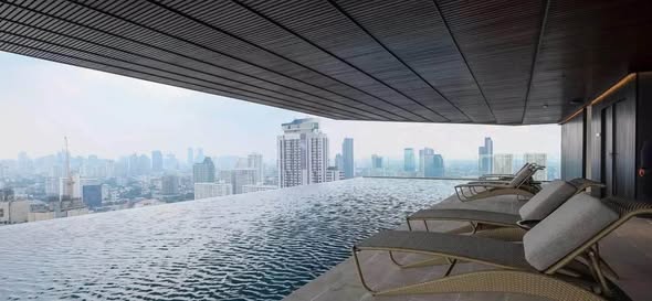 pool of The Fine Bangkok