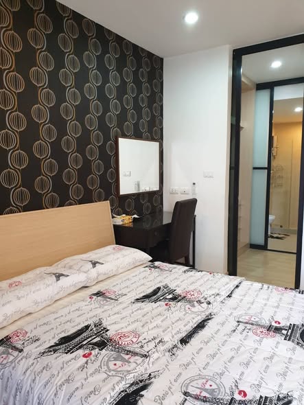 bedroom of The Forest Condo Chaengwattana