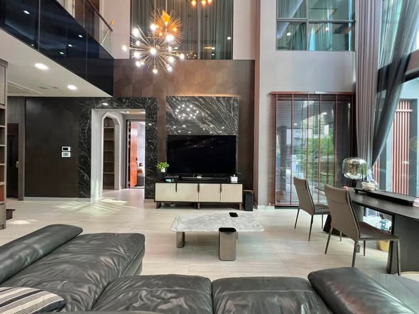 living room of The Gentry Phatthanakan – เดอะ เจนทริ พัฒนาการ