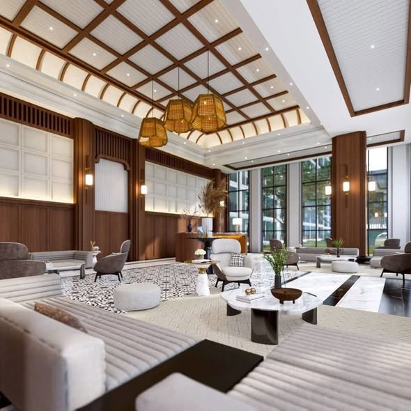 living room of The Indeed Condo Amata