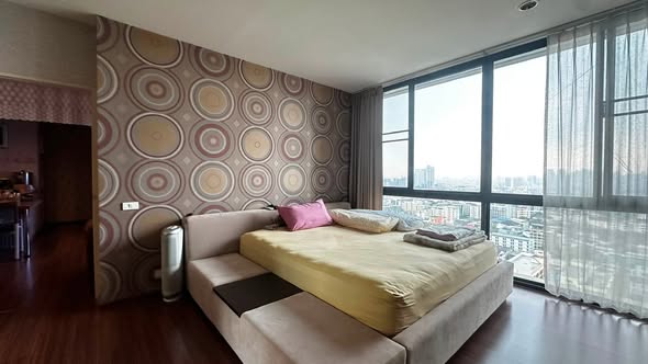 bedroom of The Issara Ladprao