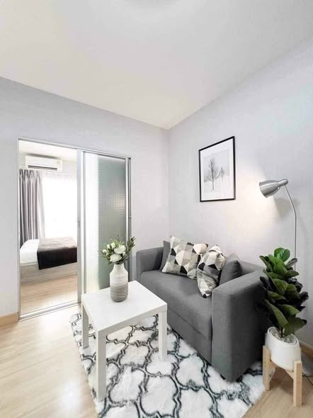 living room of The Kith Plus Sukhumvit 113